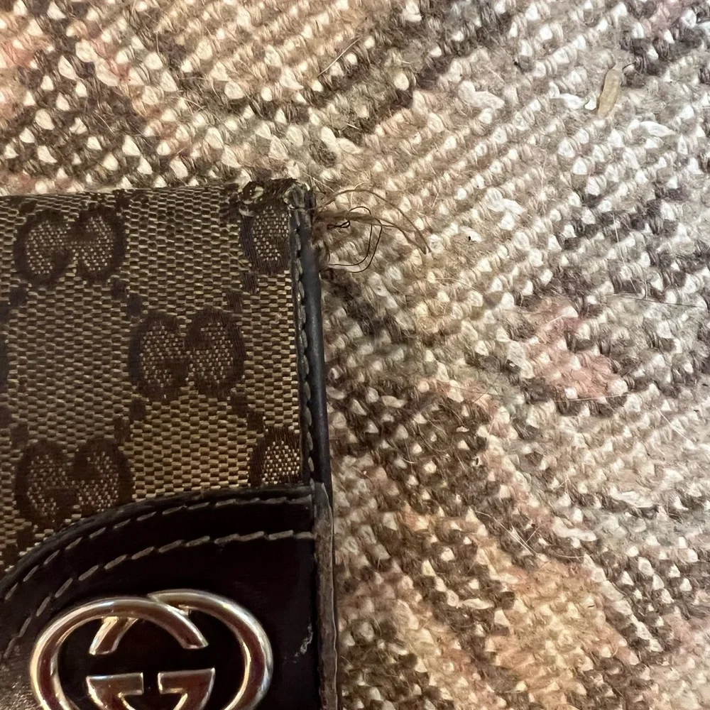 Vintage GG Canvas Continental Wallet !!! Authentic Gucci wallet !!! - Picture 11 of 13
